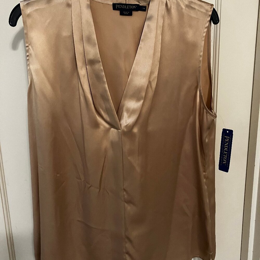 NWT PENDLETON SILK BLOUSE